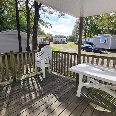 Mobil-home Tv Dans Les Bois - 2 - 5 Personnes - Coeur De Vendee - Puy Dufou אתר קמפינג