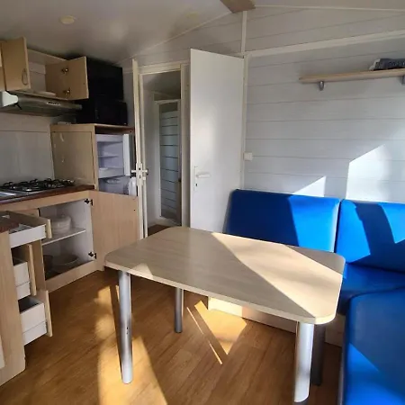 Mobil-home Tv Dans Les Bois - 2 - 5 Personnes - Coeur De Vendee - Puy Dufou אתר קמפינג